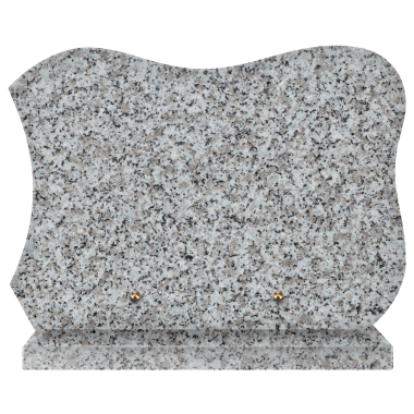 Plaque funéraire personnalisable rectangle arrondi 35x25cm - Tarn