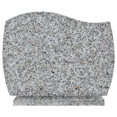 Plaque funéraire personnalisable rectangle-arrondi 40x30cm - Tarn
