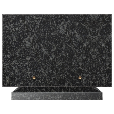 Plaque funéraire personnalisable rectangle 30x20cm - Impala