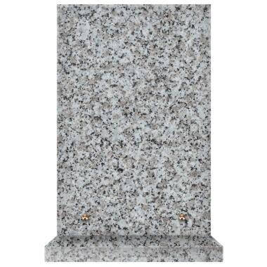 Plaque funéraire personnalisable rectangle-verticale 20x30cm - Tarn