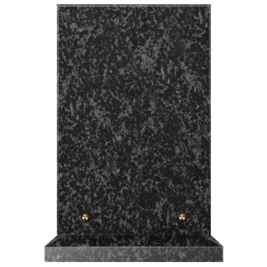 Plaque funéraire personnalisable rectangle-verticale 20x30cm - Impala