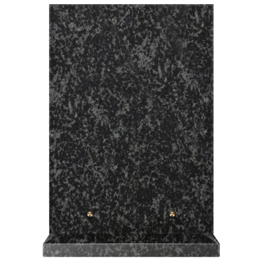 Plaque funéraire personnalisable rectangle-verticale 25x35cm - Impala
