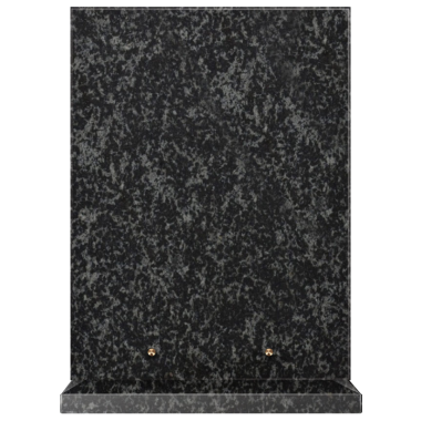 Plaque funéraire personnalisable rectangle-verticale 30x40cm - Impala