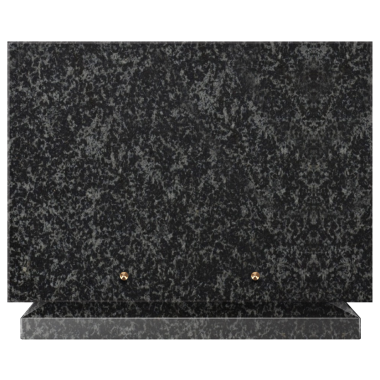 Plaque funéraire personnalisable rectangle 35x25cm - Impala