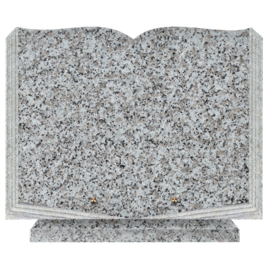 Plaque funéraire personnalisable livre 40x30cm - Tarn
