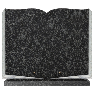 Plaque funéraire personnalisable livre 45x35cm - Impala