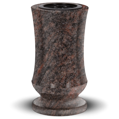 Vase Tourné 28cm - Himalayan Blue