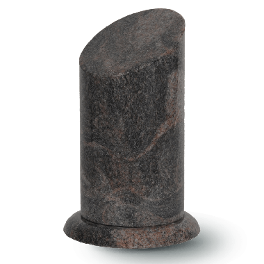 Urne PERSONNALISABLE granit colonne himalaya