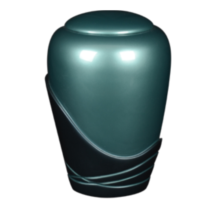 URNE GLOSSY BLEUE
