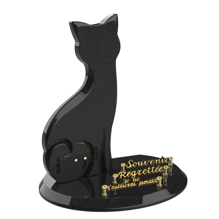  Plaque forme chat 33x37cm