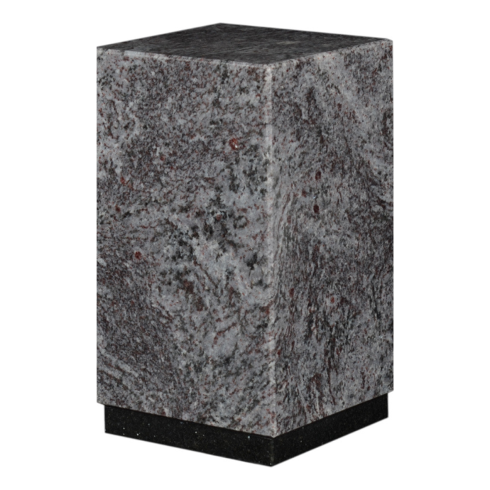 URNE PERSONNALISABLE GRANIT MASS BLUE MOYENNE