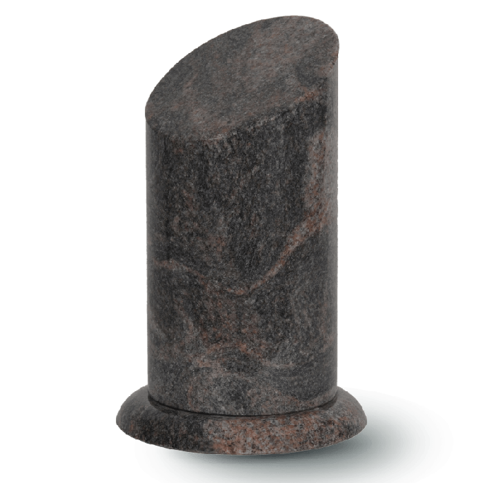 Urne PERSONNALISABLE granit colonne himalaya