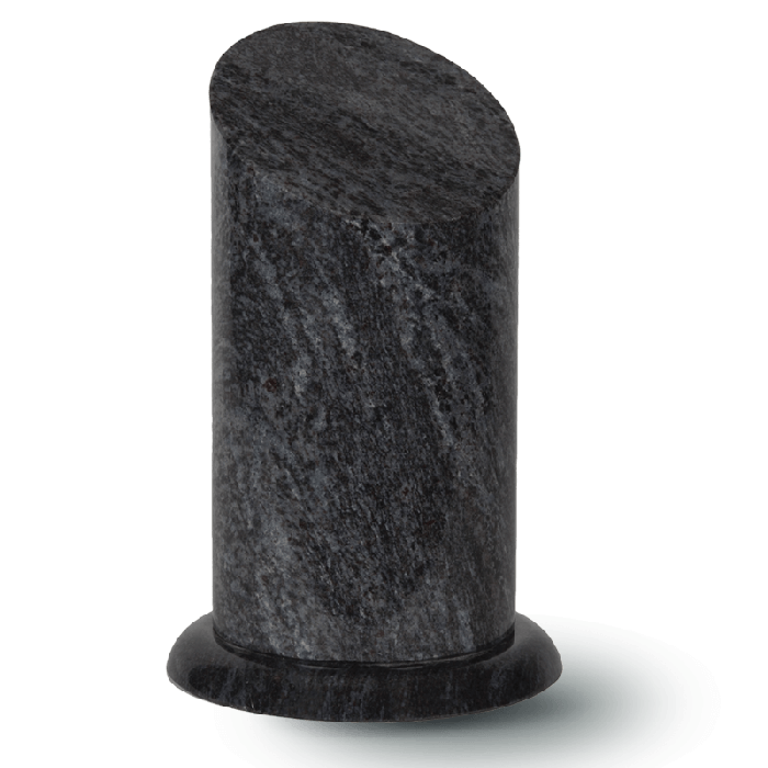 Urne PERSONNALISABLE granit colonne Mass Blue