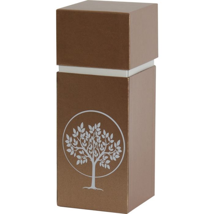 Urne dispersion carrée motif arbre de vie