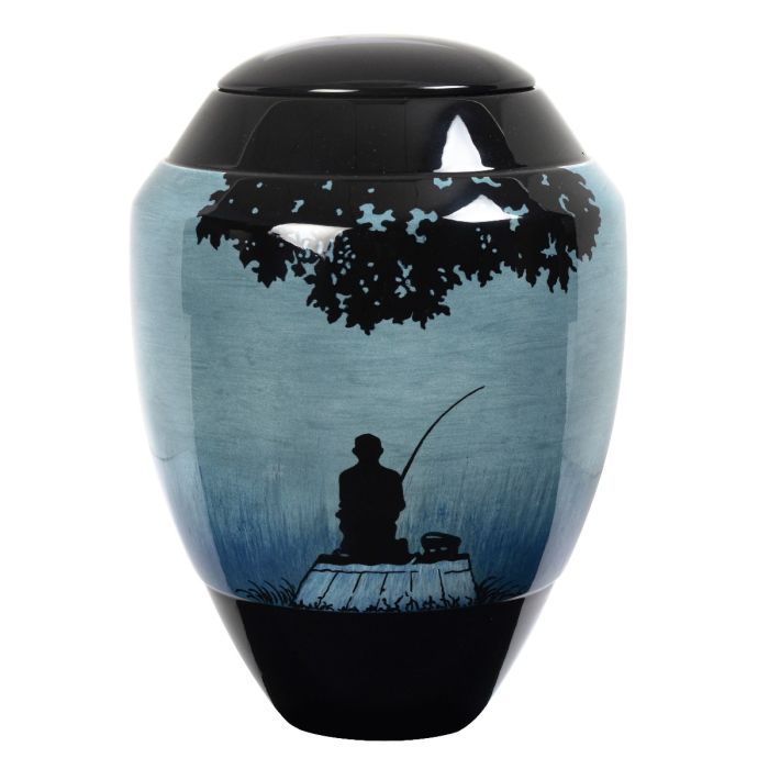 Urne Pêcheur Bleu