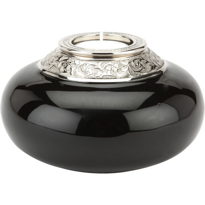 Urne charlwood noir - chat et petit chien