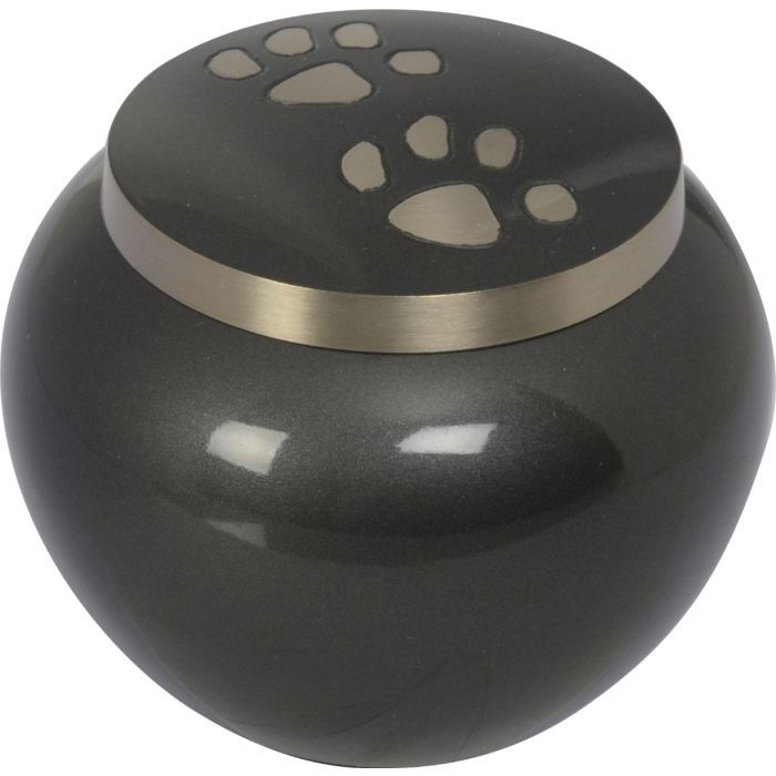 Urne chertsey noire grise - grand chien