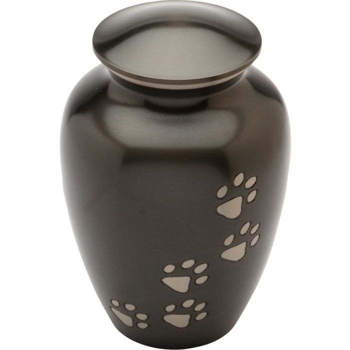 Urne jarrow noire - grand chien