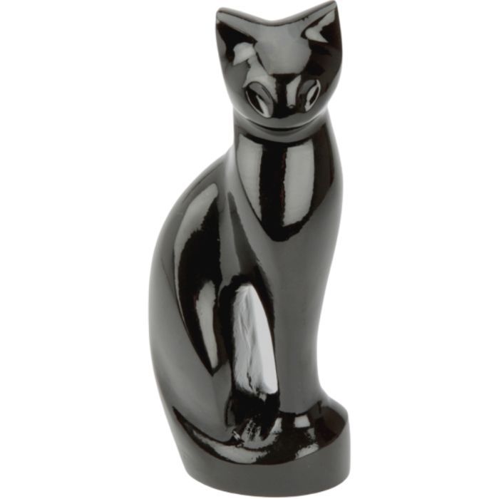 Urne stanley chat noir - chat et petit chien