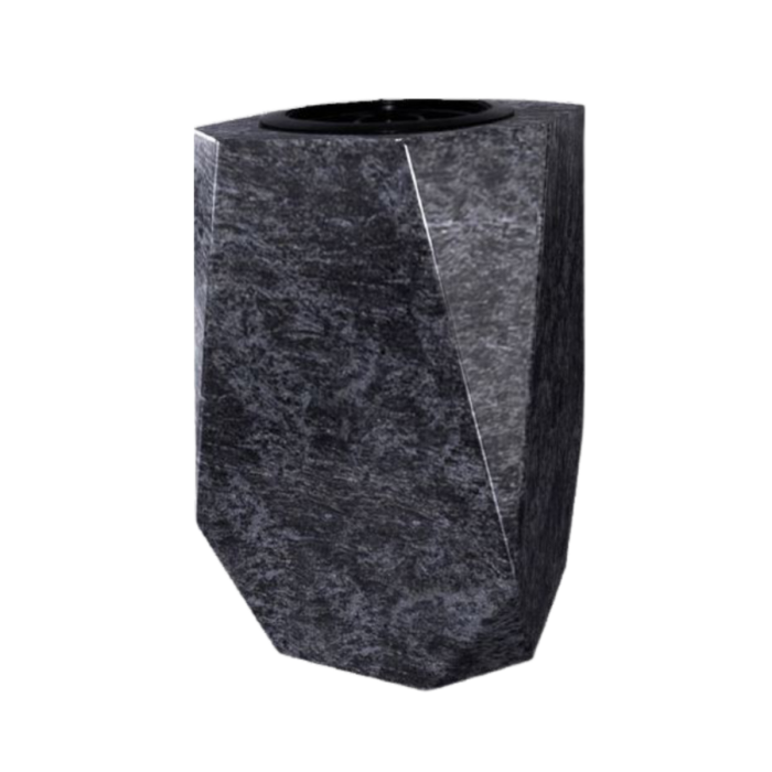 Vase 8 pans coupés personnalisable 25cm