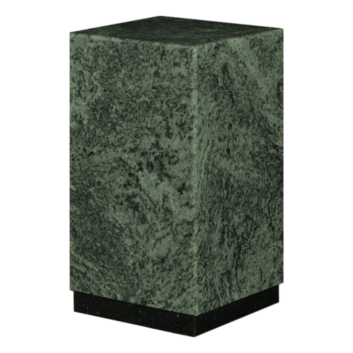 URNE PERSONNALISABLE GRANIT VERT GRANDE