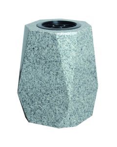 Vase 8 pans - Gris du Tarn