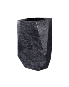 Petit vase carré - massblue