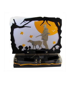 Plaque plexiglas chasse 26x35cm