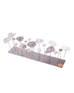 Champs de fleur - Douceur scintillante 58x18x17cm