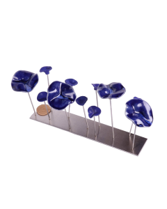 Champs de fleur - Bleu 36x12x15cm