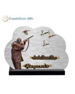 Plaque dibond forme nuage chasse