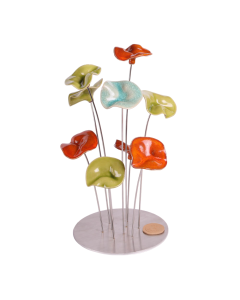 Rond 9 fleurs - Tropical Twist 16x30cm