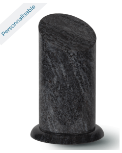 Urne PERSONNALISABLE granit colonne Mass Blue
