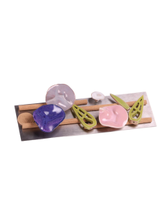 Rectangle Floral - Palette romantique 30x15x6cm