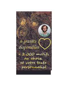 Urne funéraire personnalisable décorée