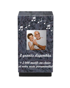 Urne funéraire personnalisable 18x30cm