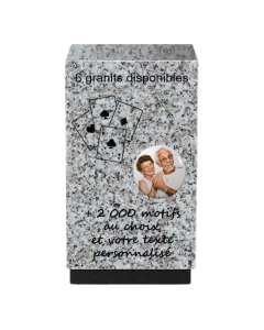 Urne funéraire personnalisable 16x28cm
