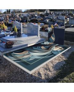 Monument funéraire en verre MUSIQUE