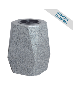 Vase 8 pans - Gris du Tarn