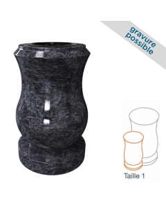 Petit vase tulipe - massblue