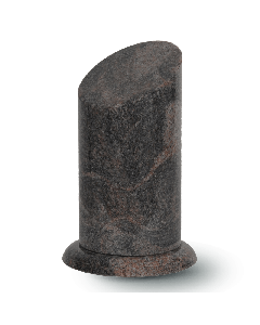 Urne PERSONNALISABLE granit colonne himalaya