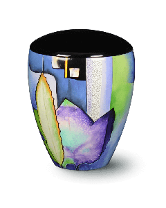 Urne Color Bleue
