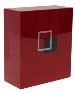 Urne Square Rouge