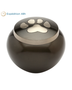 Urne hedon noire grise - grand chien