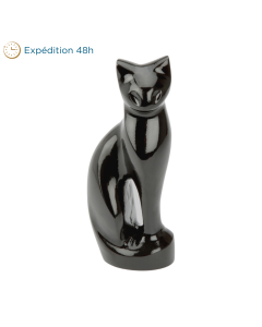 Urne stanley chat noir - chat et petit chien