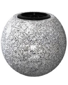 Vase boule - Gris