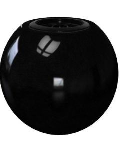 Vase boule - Noir Fin