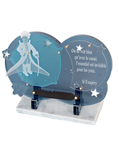 Plaque plexiglas Petit Prince 23x32cm