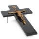 Croix Bronze Jésus en granit Marlin - 34x60cm vue 2
