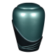 URNE GLOSSY BLEUE vue 1